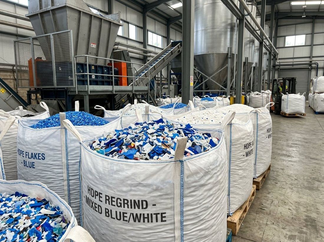 HDPE Rigid Scrap (Blow Molding Drums & Crates)