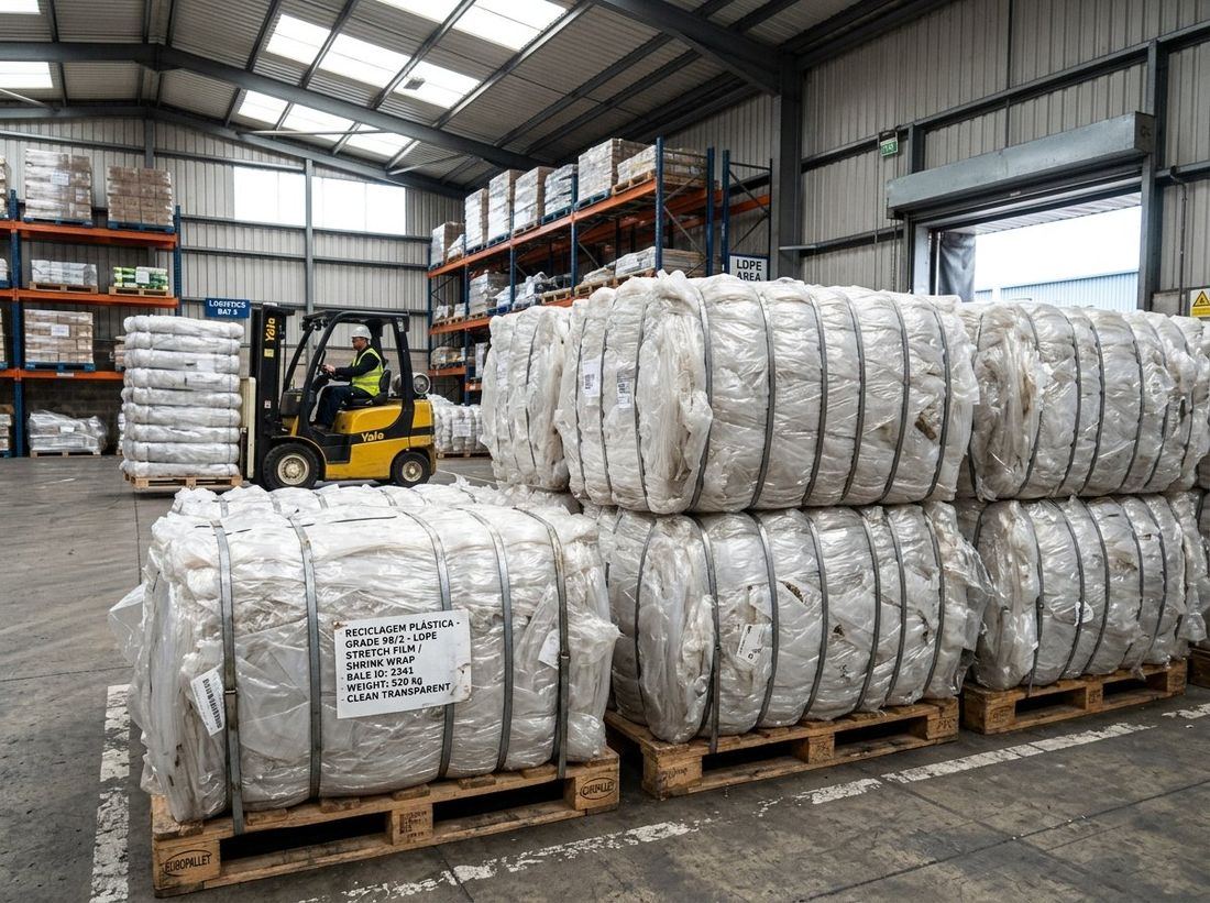LDPE Film Scrap 98/2 & 95/5 (Transparent & Agricultural)