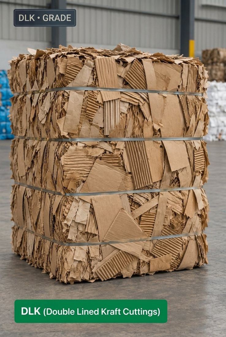 DLK (Double Sorted Kraft / Industrial Cuttings)